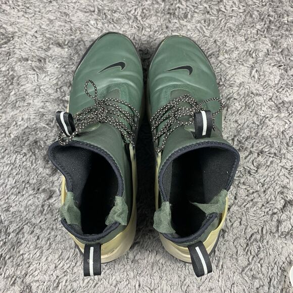 Nike 859524 300 Air Presto Mid Utility Green Mens 10 Training Zip Sneaker Shoes main image 9